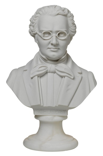 [512609] Büste Schubert 23cm