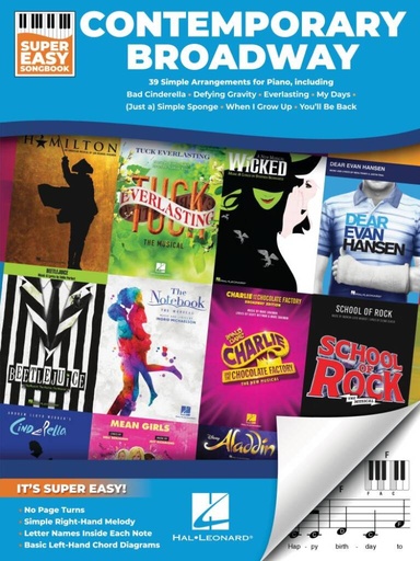 [512631] Contemporary Broadway - Super Easy Songbook