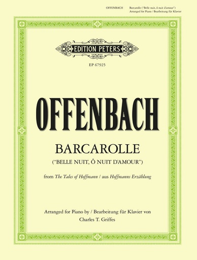 [512652] Barcarolle aus "Hoffmanns Erzählungen"