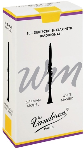 [512792] Vandoren White Master Bb-Klarinetten Blatt - Stärke 3