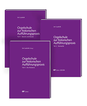 [512822] Orgelschule zur historischen Aufführungspraxis Teil 1-3 und Spielband