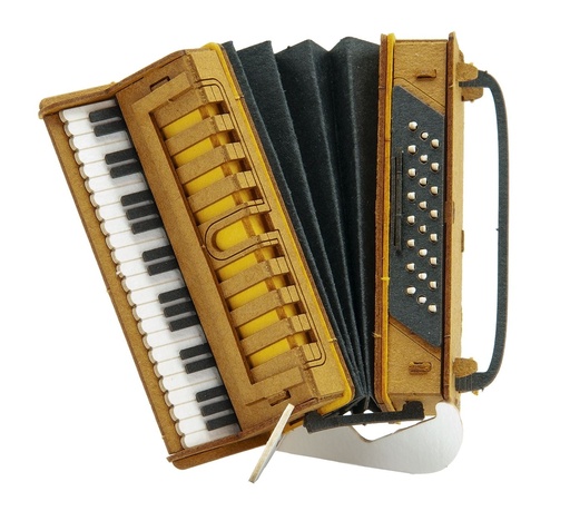 [512834] 3D Papiermodell Akkordeon