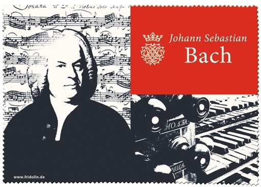 [512848] Brillenputztuch J. S. Bach