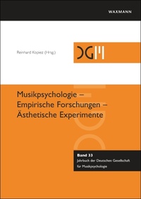 [512903] Musikpsychologie - Empirische Forschungen - Ästhetische Experimente
