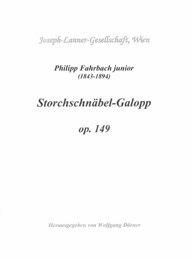 [512918] Storchschnäbel-Galopp op. 149