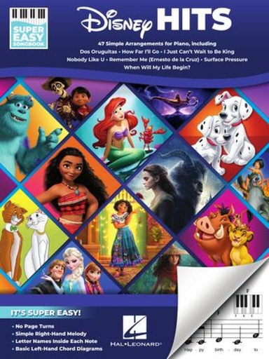 [512965] Disney Hits - Super Easy Songbook