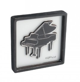 [513042] Magnet Klavier - Framed