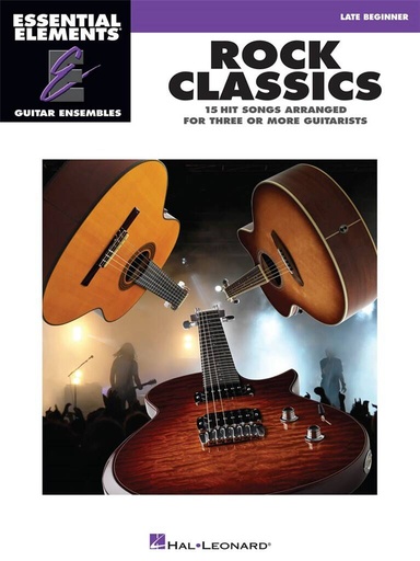 [513155] Rock Classics - Essential Elements Guitar Ensemble