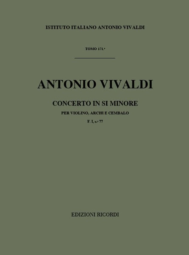 [513185] Concerto in Si minore RV 390 - F I/77 - Tomo 171