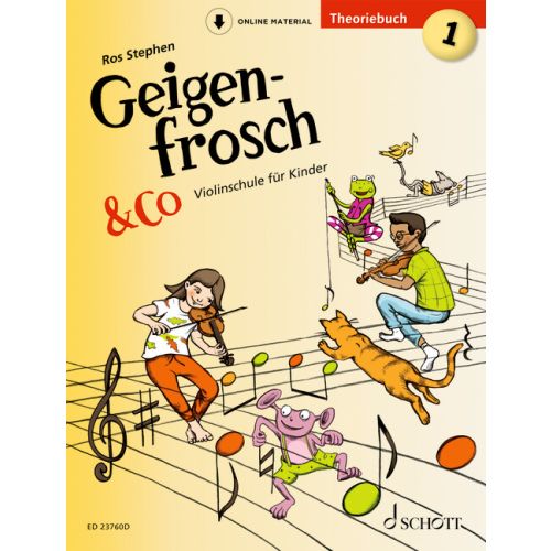[513205] Geigenfrosch & Co - Theoriebuch