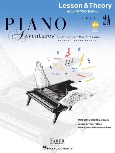 [513229] Piano Adventures All-in-Two 2A - Lesson & Theory