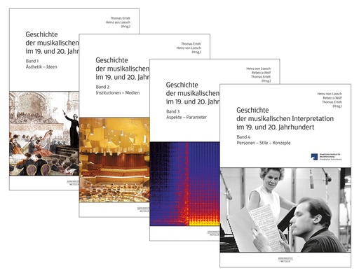 [513248] Geschichte der musikalischen Interpretation im 19. und 20. Jahrhundert Bände 1 - 4