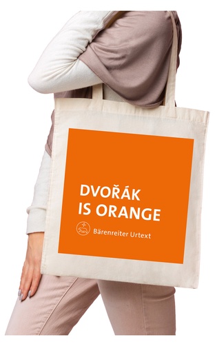[513316] Tragtasche "Dvorak is orange"