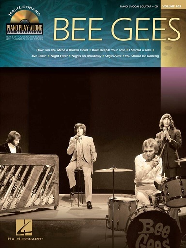 [513376] Bee Gees - Piano Play-Along Vol. 105