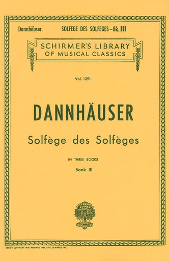 [513552] Solfege des Solfeges Band 3