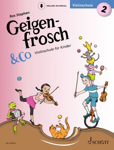 [513619] Geigenfrosch & Co Band 2 - Violinschule
