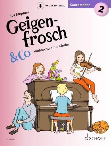 [513620] Geigenfrosch & Co Band 2 - Konzertbuch