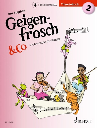 [513621] Geigenfrosch & Co Band 2 - Theoriebuch