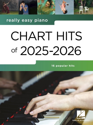 [513649] Chart Hits of 2025-2026 - Really Easy Piano