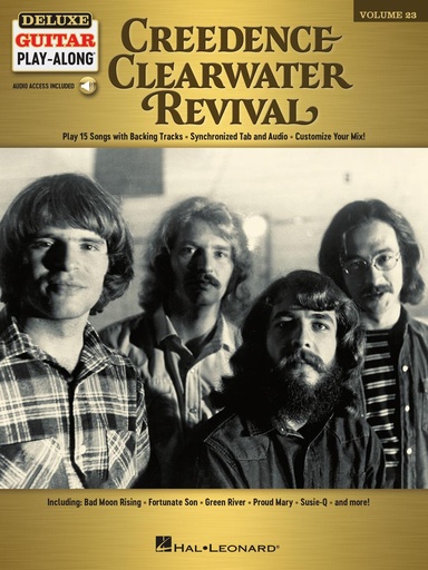 [513661] Creedence Clearwater Revival - Deluxe Guitar Play-Along Vol. 23