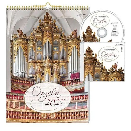 [513736] Orgeln 2027 incl. CD - Wandkalender