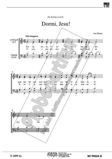 [513791] Dormi Jesu