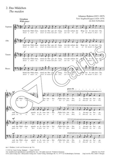 [513870] Das Mädchen / The Maiden op. 93a/2