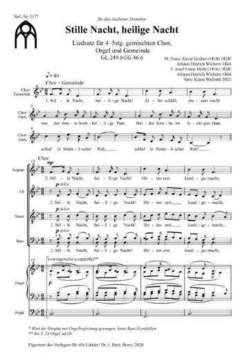 [513985] Stille Nacht heilige Nacht GL 249 / EG 46