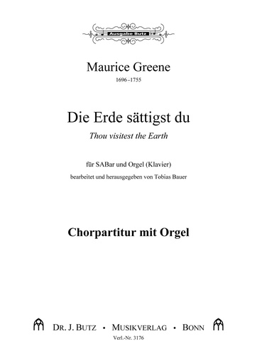 [513994] Die Erde sättigst du / Thou visitest the earth