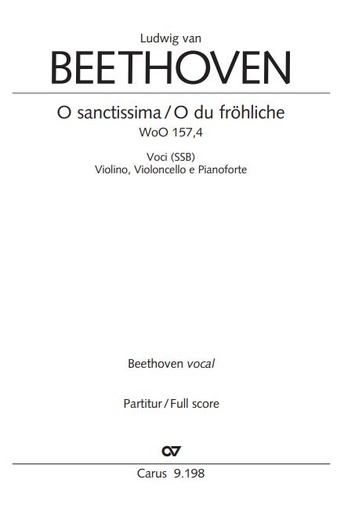 [513998] O sanctissima / O du fröhliche WoO 157/4