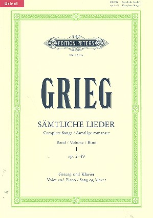 [62822] Sämtliche Lieder Band 1 op. 2-49