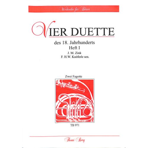 [514128] Vier Duette des 18. Jahrhunderts Band 1