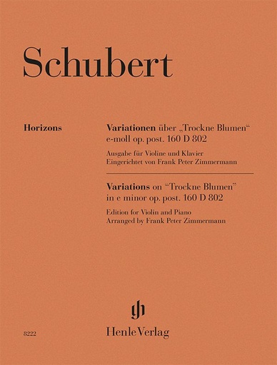 [514188] Variationen über "Trockene Blumen" e-moll op. posth. 160 D 802