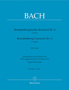 [62858] Brandenburgisches Konzert Nr. 4 BWV 1049