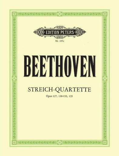 [51550] Streichquartette Band 3 op. 127, 130-133, 135