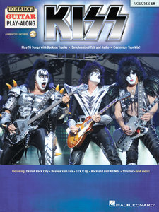 [317492] Kiss - Deluxe Guitar Play-Along Vol. 18