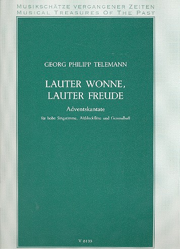 [56700] Lauter Wonne, lauter Freude, TWV 1:1040
