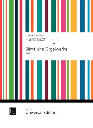 [57097] Sämtliche Orgelwerke Band 9