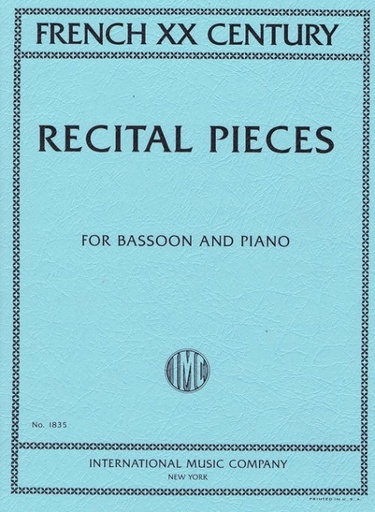[77356] French Rectial Pieces of 20th Century