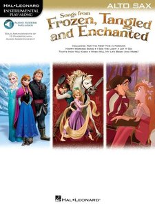 [280807] Songs from Frozen Tangled and Enchanted - Hal Leonard Play-Along