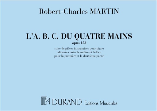 [59215] L' A.B.C. Du 4 Mains op. 123