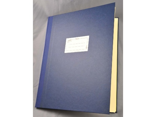 [187012] Notenschreibbuch handgebunden 12 linig