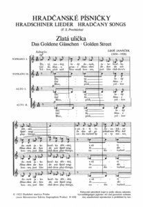 [170783] Hradcanske pisnicky / Hradschiner Lieder / Hradcany Songs