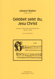 [315350] Gelobet seist du Jesu Christ
