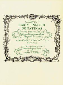[60120] Early English Sonatinas
