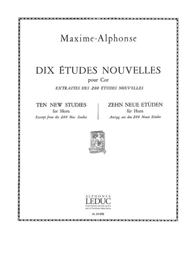 [136845] 10 Etudes Nouvelles ( aus 200 Etudes nouvelles)