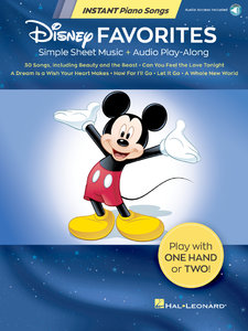 [316851] Disney Favorites - Instant Piano Songs