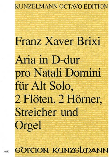 [90126] Aria D-Dur pro Natali Domini