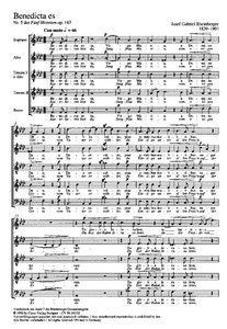 [90238] Benedicta es, op. 163/5