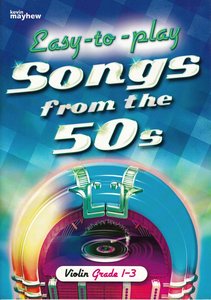 [273624] Easy-to-play Songs from the 50s - Violine